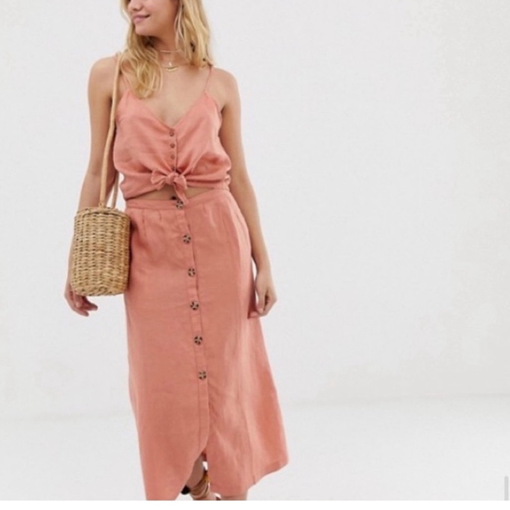 Rhythm Linen Skirt